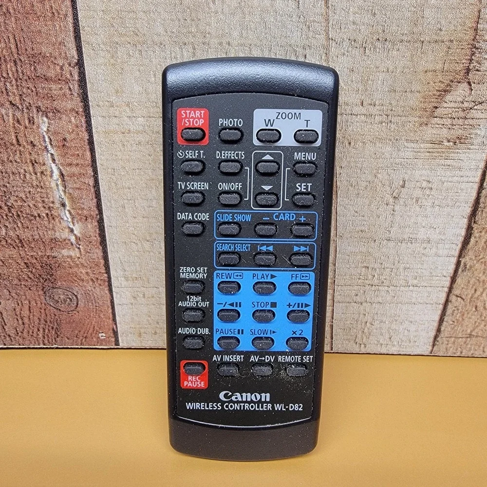 Canon WL-D82 Wireless Controller Remote for Camcorder Black OEM Replacement